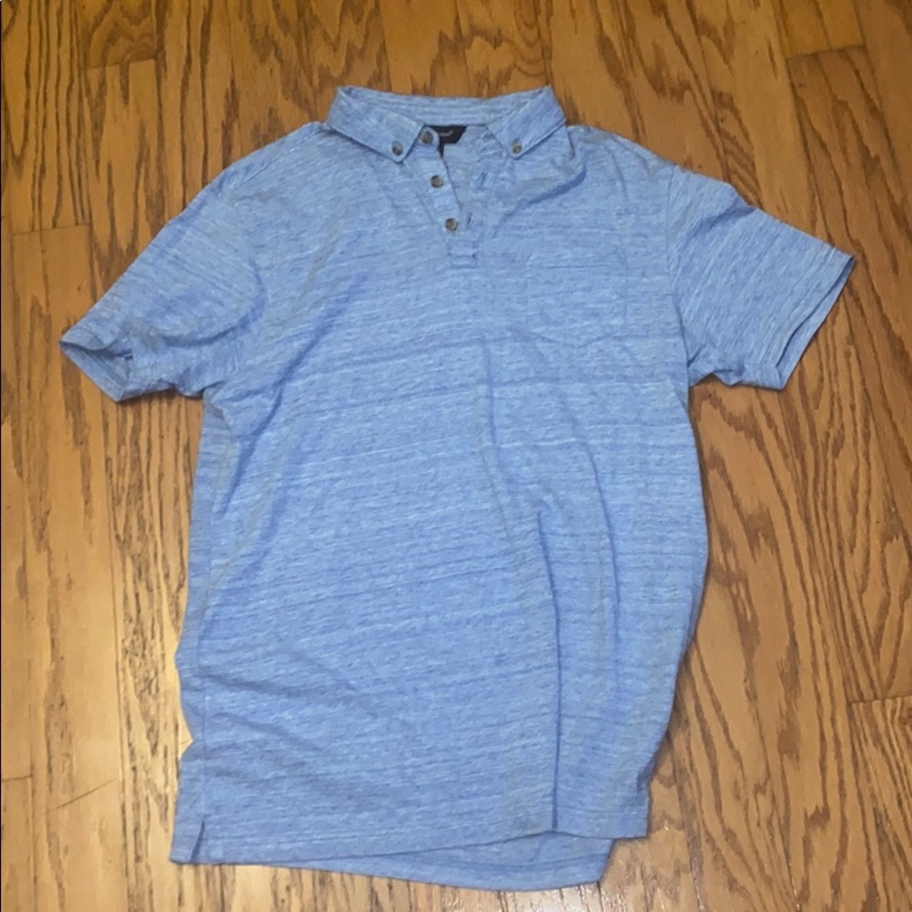 Cedarwood state men’s blue shirt-sleeve tee